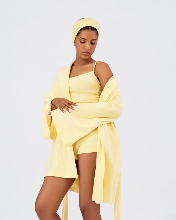 Butter Yellow Cami & Shorts Set - K | KASA