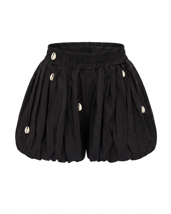 Jindu Bubble Short | Noir