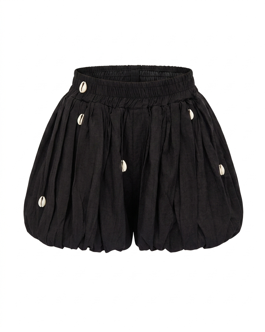Jindu Bubble Short | Noir