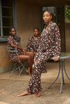 Black Iris Long Sleeve Set