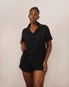 Noir Soft & Cozy Set (Short Sleeve & Shorts)
