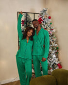 Mistletoe Set (Long Sleeve & Pants)  - Men
