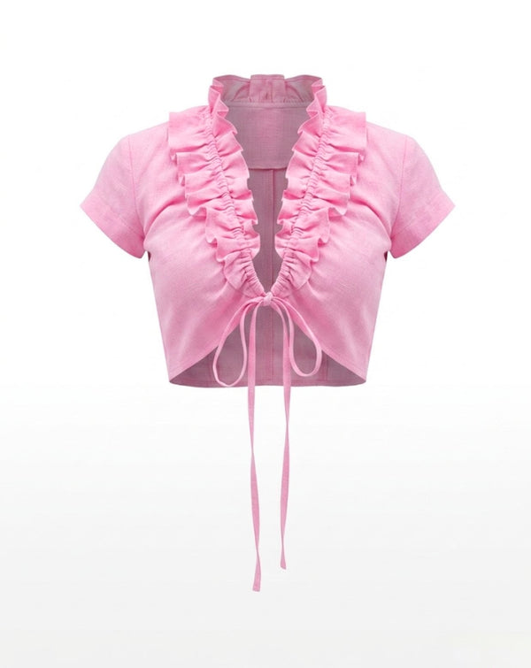 Ciao Bella Top | Ballet Pink