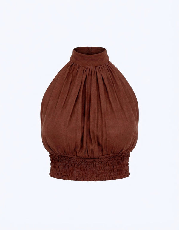 Jindu Top | Mocha