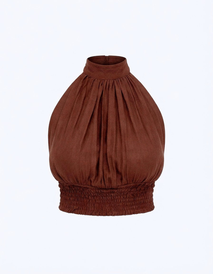 Jindu Top | Mocha