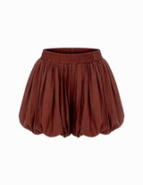 Jindu Bubble Short | Mocha