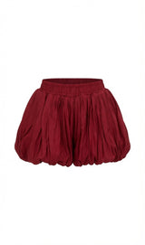 Jindu Bubble Short | Wild Berry