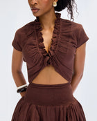 Ciao Bella Top | Mocha