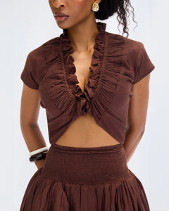 Ciao Bella Top | Mocha