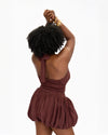 Jindu Bubble Short | Mocha