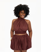 Jindu Top | Mocha
