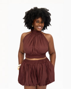 Jindu Top | Mocha