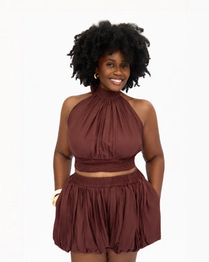 Jindu Top | Mocha