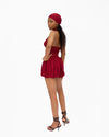 Jindu Bubble Short | Wild Berry