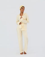 Butter Yellow Soft & Cozy Set (Long Sleeve & Pants) - K | KASA